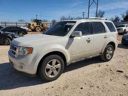 Salvage cars for sale at Oklahoma City, OK auction: 2012 Ford Escape Limited