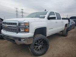 Salvage cars for sale at Elgin, IL auction: 2015 Chevrolet Silverado K1500 LT