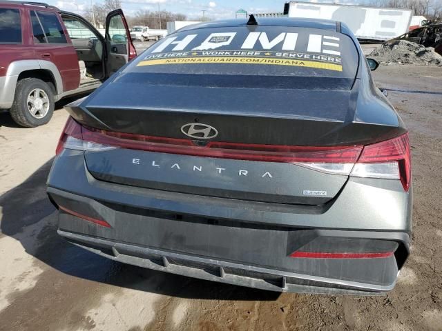 2024 Hyundai Elantra Blue