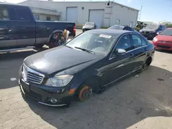 Salvage cars for sale at Martinez, CA auction: 2008 Mercedes-Benz C300