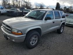 Dodge Vehiculos salvage en venta: 2001 Dodge Durango