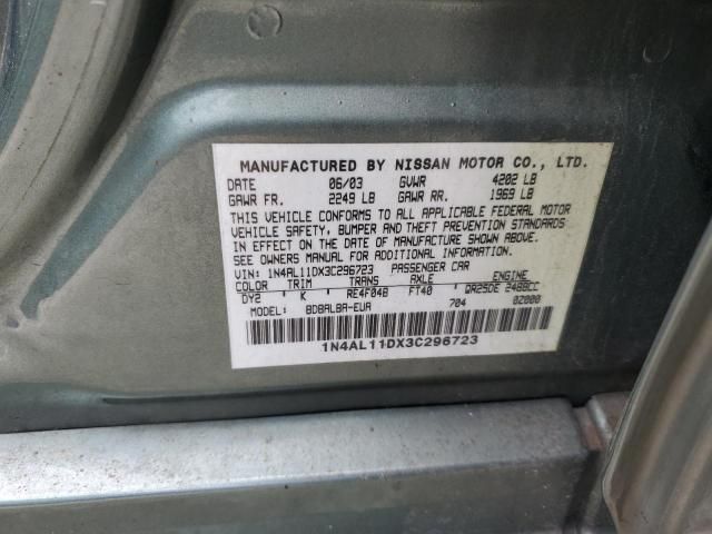 2003 Nissan Altima Base