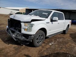 Salvage cars for sale at Brighton, CO auction: 2015 Ford F150 Supercrew