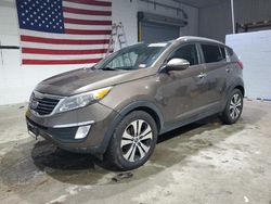 Salvage cars for sale at Candia, NH auction: 2011 KIA Sportage EX