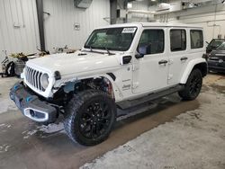 Carros salvage sin ofertas aún a la venta en subasta: 2024 Jeep Wrangler Sahara 4XE