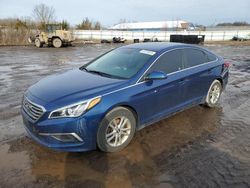 Salvage cars for sale at Columbia Station, OH auction: 2017 Hyundai Sonata SE