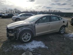 Salvage cars for sale at Duryea, PA auction: 2018 Ford Fusion SE Hybrid