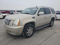 Salvage cars for sale at Grand Prairie, TX auction: 2007 Cadillac Escalade Luxury