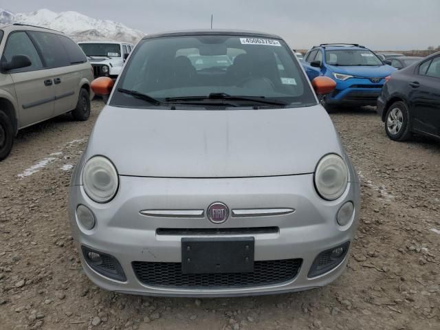 2012 Fiat 500 Sport