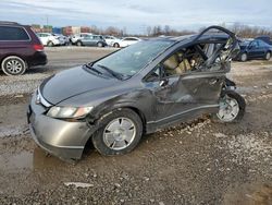 Salvage cars for sale at Columbus, OH auction: 2006 Honda Civic Hybrid