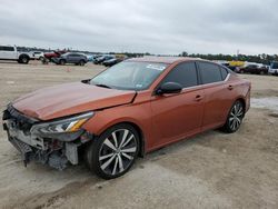 Salvage cars for sale at Houston, TX auction: 2019 Nissan Altima SR