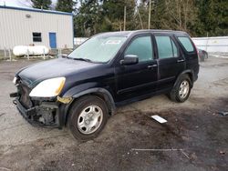 Salvage cars for sale at Arlington, WA auction: 2005 Honda CR-V LX