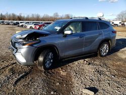 Salvage cars for sale at Hillsborough, NJ auction: 2022 Toyota Highlander Hybrid Limited