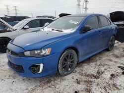 Salvage cars for sale at Elgin, IL auction: 2017 Mitsubishi Lancer ES