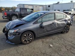 Salvage cars for sale at Vallejo, CA auction: 2013 Honda Civic EX