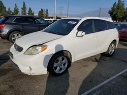 Toyota Corolla salvage cars for sale: 2006 Toyota Corolla Matrix XR