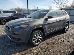 Salvage cars for sale at Hillsborough, NJ auction: 2018 Jeep Cherokee Limited