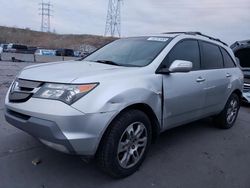 Salvage cars for sale at Littleton, CO auction: 2007 Acura MDX Technology