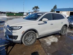 Salvage cars for sale at Woodhaven, MI auction: 2019 Lincoln Nautilus Reserve