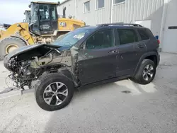 Salvage Cars with No Bids Yet For Sale at auction: 2015 Jeep Cherokee Trailhawk