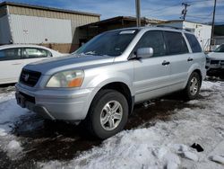 Salvage cars for sale at New Britain, CT auction: 2005 Honda Pilot EXL