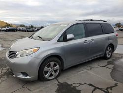 Burn Engine Cars for sale at auction: 2012 Toyota Sienna LE