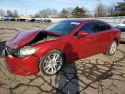 Salvage cars for sale at Moraine, OH auction: 2016 Mazda 6 Touring