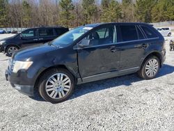 Salvage cars for sale at Gainesville, GA auction: 2010 Ford Edge Limited