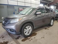 Salvage cars for sale at East Granby, CT auction: 2013 Honda CR-V EXL