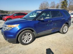 Salvage cars for sale at Concord, NC auction: 2015 Ford Explorer XLT