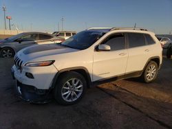 Salvage SUVs for sale at auction: 2014 Jeep Cherokee Limited