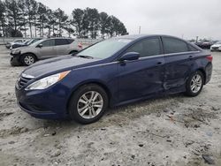 Salvage cars for sale at Loganville, GA auction: 2014 Hyundai Sonata GLS