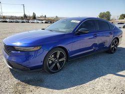 Salvage cars for sale at Mentone, CA auction: 2023 Honda Accord Hybrid Sport