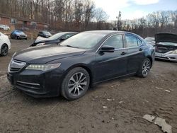 Salvage cars for sale at Baltimore, MD auction: 2017 Acura TLX Tech