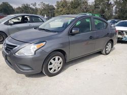 Salvage cars for sale at Ocala, FL auction: 2018 Nissan Versa S