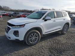 Salvage cars for sale at Duryea, PA auction: 2019 Hyundai Santa FE SE