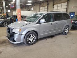 Salvage cars for sale at Blaine, MN auction: 2014 Dodge Grand Caravan SXT