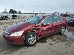 Vehiculos salvage en venta de Copart Nampa, ID: 2006 Honda Accord SE