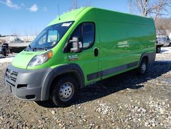 Salvage trucks for sale at West Warren, MA auction: 2016 Dodge RAM Promaster 3500 3500 High