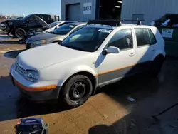 Volkswagen salvage cars for sale: 2000 Volkswagen Golf GLS