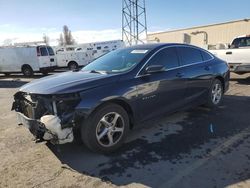 Salvage cars for sale from Copart Hayward, CA: 2017 Chevrolet Malibu LS