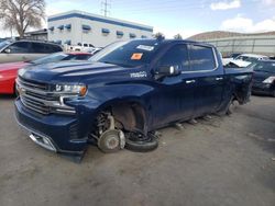 Chevrolet salvage cars for sale: 2022 Chevrolet Silverado LTD K1500 High Country