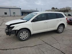 Salvage cars for sale at Tulsa, OK auction: 2014 Dodge Journey SE