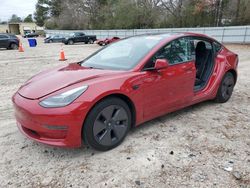 Salvage cars for sale at Knightdale, NC auction: 2021 Tesla Model 3