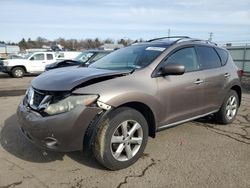 Nissan salvage cars for sale: 2009 Nissan Murano S