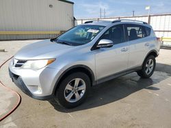 Salvage cars for sale at Haslet, TX auction: 2015 Toyota Rav4 XLE