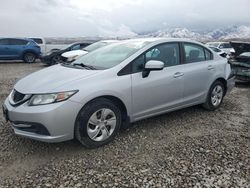 Salvage cars for sale at Magna, UT auction: 2015 Honda Civic LX