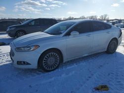 Carros salvage a la venta en subasta: 2016 Ford Fusion Titanium