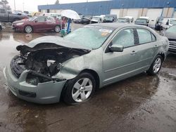 Salvage cars for sale at Woodhaven, MI auction: 2008 Ford Fusion SE