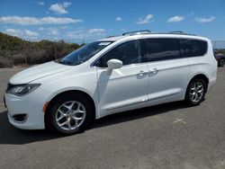 Salvage cars for sale at Kapolei, HI auction: 2017 Chrysler Pacifica Touring L Plus